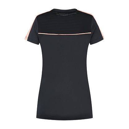 K-Swiss Tac Hypercourt Round Neck Badminton Top 2 - Black - Rear