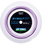 The Yonex Exbolt 63 Badminton String Lavender is a 0.63mm, 200m reel featuring FORGED FIBER technology. It has a clear outer edge with purple string inside, and the label displays Yonex branding and product info.