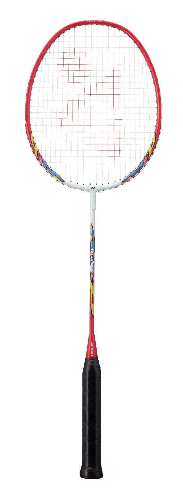 Yonex Muscle Power 1 Badminton Racket - White / Red — Badminton HQ
