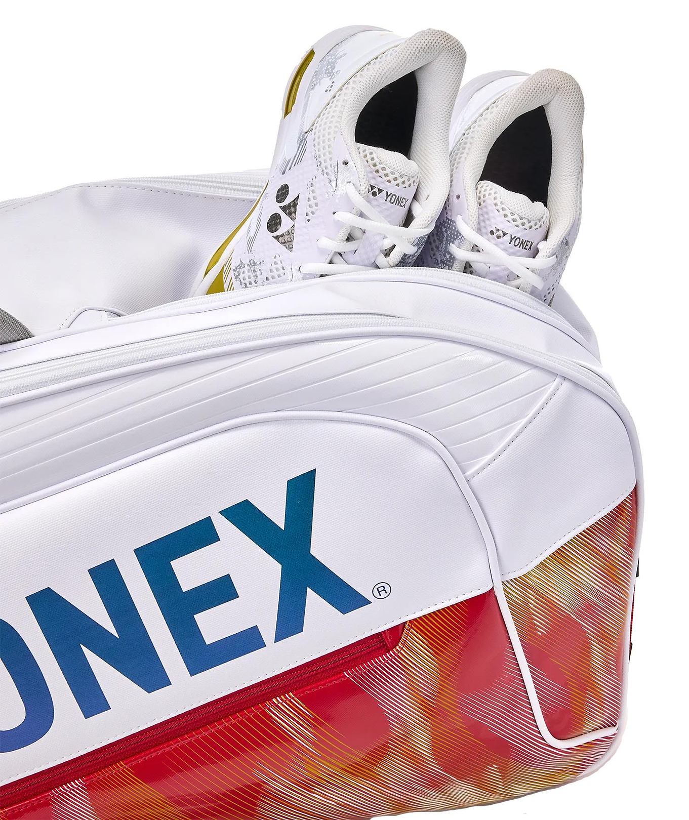 Yonex 02626EX Expert 6 Racket Badminton Bag - White — Badminton HQ