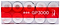 The Li-Ning GP3000 Badminton Overgrip, a pack of 10 in white, showcases the iconic red logo and branding. Crafted for superior grip control, these overgrips enhance any serious player's gear with precision and performance.