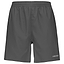 Antracite Grey HEAD Club Men's Shorts with an elastic waistband, featuring the "HEAD" logo on the front lower right side. Designed with MXM Technology and Moisture Transfer Microfibre for ultimate comfort and performance on the court.