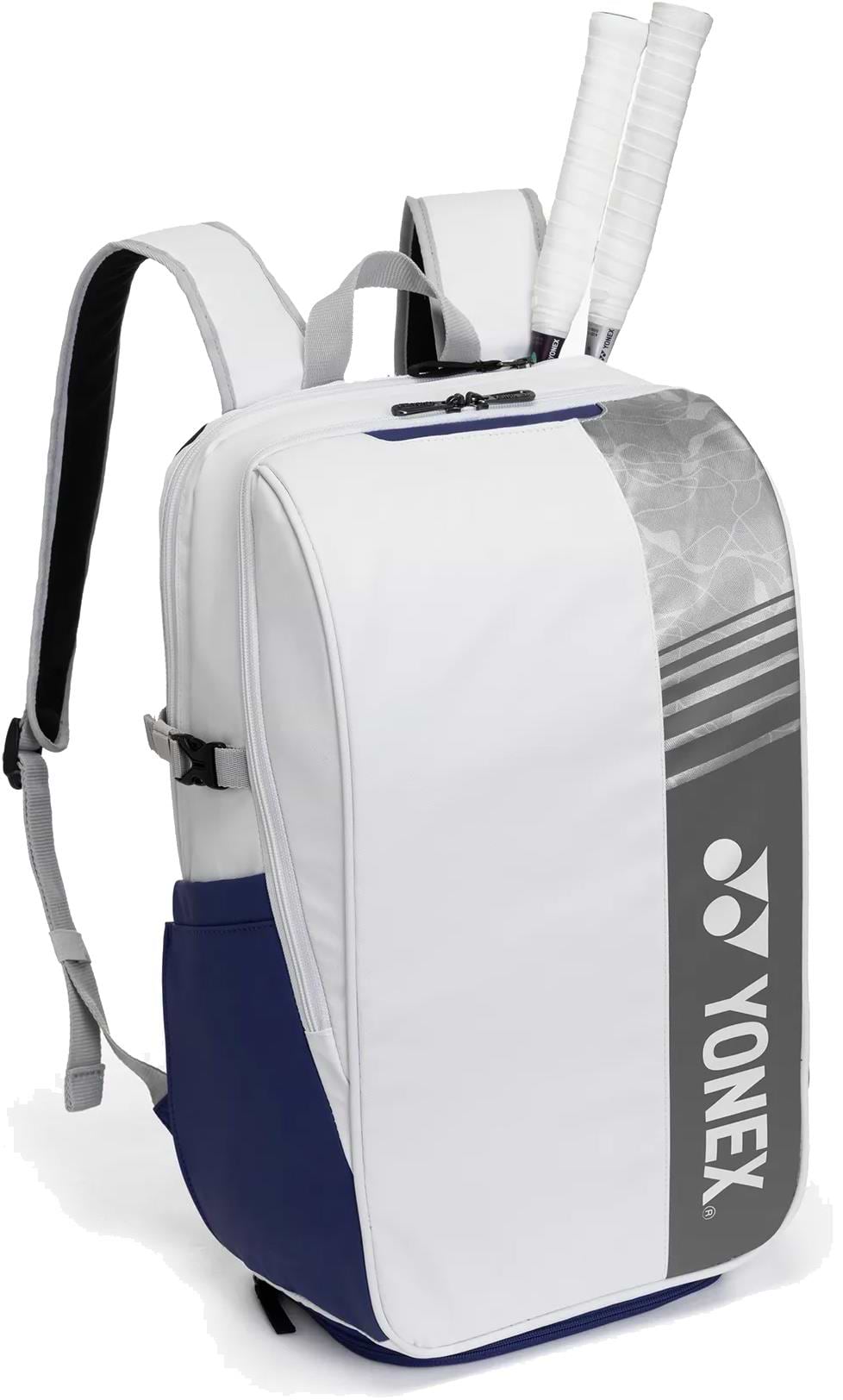 Yonex BA52512EX Club Badminton Backpack - White / Blue — Badminton HQ