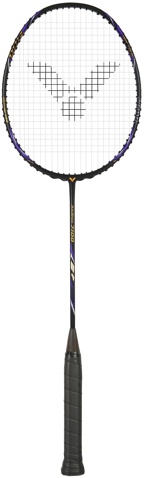 Victor Auraspeed 7100 4U Badminton Racket - Black — Badminton HQ