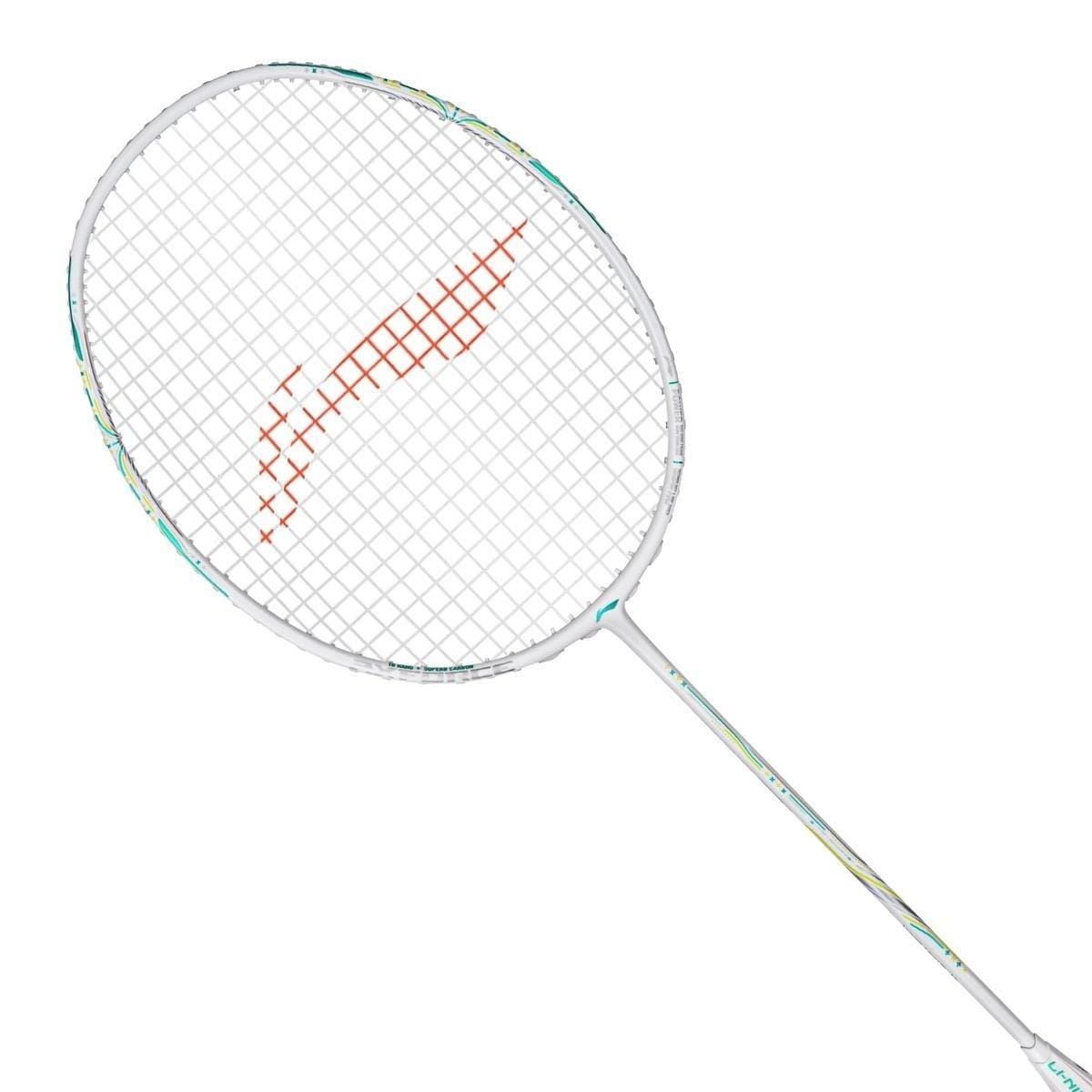 Li-Ning Axforce 60 5U Badminton Racket - Pearl White — Badminton HQ