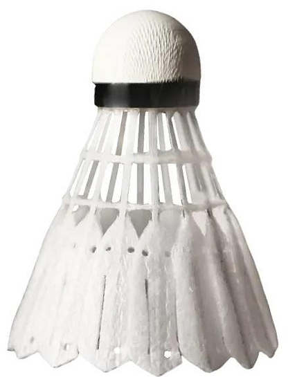 The Victor New Carbonsonic PRO NCS Badminton Shuttles (set of 12) are professional-grade synthetic shuttlecocks with a rounded textured head and a skirt, ideal for competitive play.