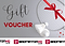 The BadmintonHQ Gift Card (£50–£500) is a digital gift for any badminton fan—featuring a racket with a red bow, shuttlecocks, and "Gift Voucher" in bold text on a gray background. Choose your amount from BadmintonHQ!.