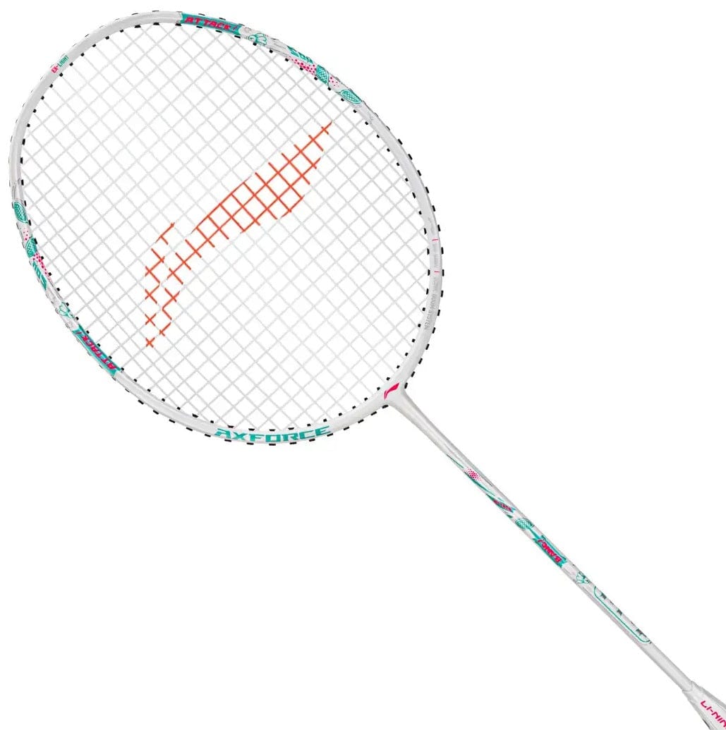 Li-Ning Axforce Big Bang 4U Badminton Racket - Pearl White