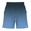 These HEAD Vision Power II Mens Badminton Shorts in Navy/Blue feature a blue gradient design with an elastic waistband and 4-way stretch for unmatched flexibility. The "HEAD" logo is displayed on the bottom right, and they incorporate Moisture Transfer Microfiber technology to ensure you stay cool and dry.