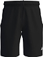 ADIDAS Court Woven Mens Badminton Shorts - Black by adidas, featuring a drawstring waistband and small white Adidas logo on the left leg—ideal men’s badminton shorts, shown on a plain white background.