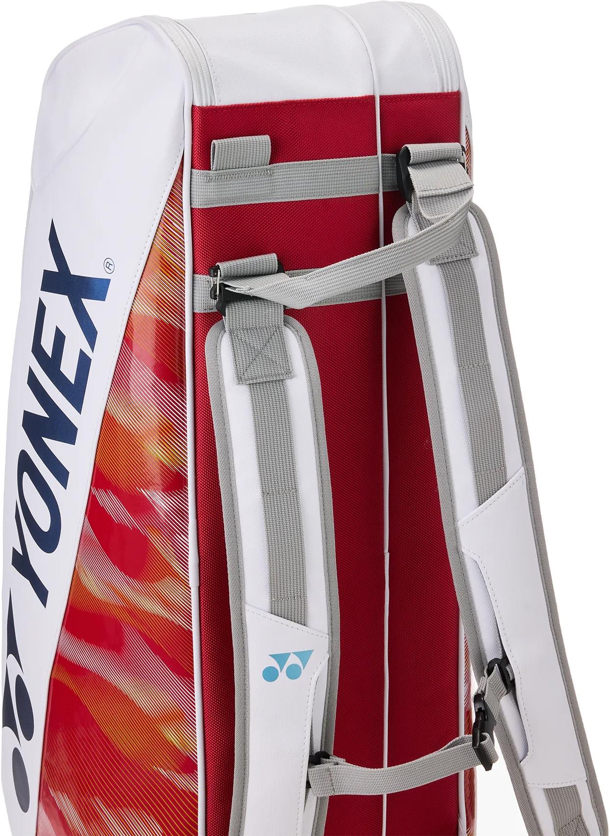 Yonex 02626EX Expert 6 Racket Badminton Bag - White — Badminton HQ