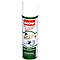 A can of Shoestring's SHOW Shoe Deodorant Spray 250ml with a white background. The label showcases chamomile flowers and shoe images, highlighting its purpose as a shoe spray for freshness and odor control. Text is presented in English and another language.