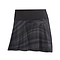 The ADIDAS Womens Club Graphic Badminton Skirt - Black by adidas is a sporty black skirt with a wide waistband and subtle stripes, crafted from lightweight recycled materials. Featuring dotted textures and a slightly flared hem, it’s perfect for sports or casual wear with CLIMACOOL technology for comfort.