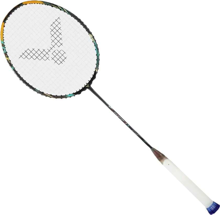 Victor Thruster F C Ultra CX 4U Badminton Racket - Black / Gold