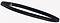 The Kanso Headband - 3 Pack - Black, a sleek accessory with a subtle logo, expertly tames your hair and minimizes distractions, showcased on a minimalist white background.