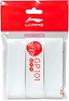 The Li-Ning GP101 Badminton Overgrips (3 Pack) in white offer a grippy feel for rackets. Each pack features three overgrips in a clear bag with red and white Li-Ning branding and Chinese text on the front.