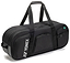 The Yonex BA72631WEX Gearlogic Tournament Badminton Bag in black offers a sleek look and a comfortable strap, making it perfect for carrying your essentials to any tournament.