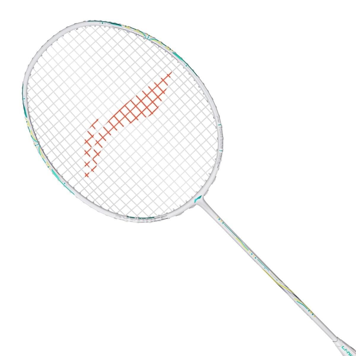 Li-Ning Axforce 60 4UG6 Badminton Racket - White — Badminton HQ