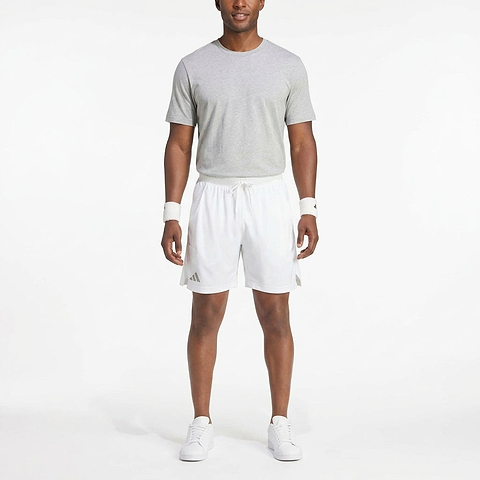 Athletic Badminton Shorts — On Model - Lower Body | Generated by Modelize
