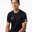 Performance athletic t-shirt — On Model - Close-up Detail | Generated by Modelize