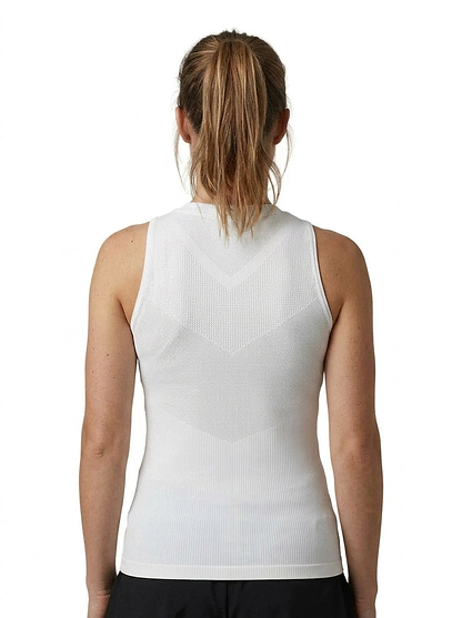 Badminton Tank Top — On Model - Upper Body Back | Generated by Modelize