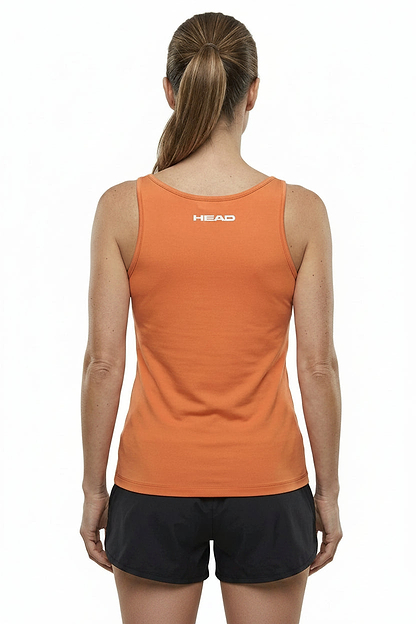 Women's Athletic Tank Top — On Model - Upper Body Back | Generated by Modelize