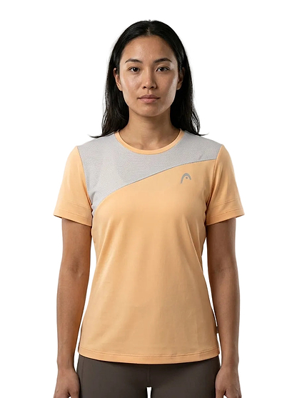 Women's athletic t-shirt — On Model - Upper Body | Generated by Modelize