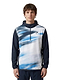 1/4 Zip Performance Hoodie — On Model - Upper Body | Generated by Modelize