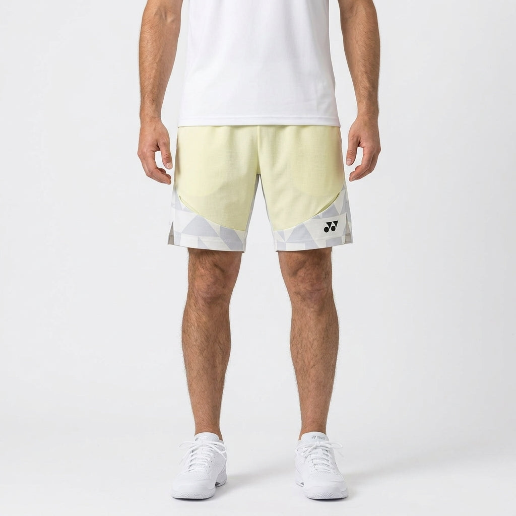 Mens Badminton Shorts — On Model - Lower Body | Generated by Modelize