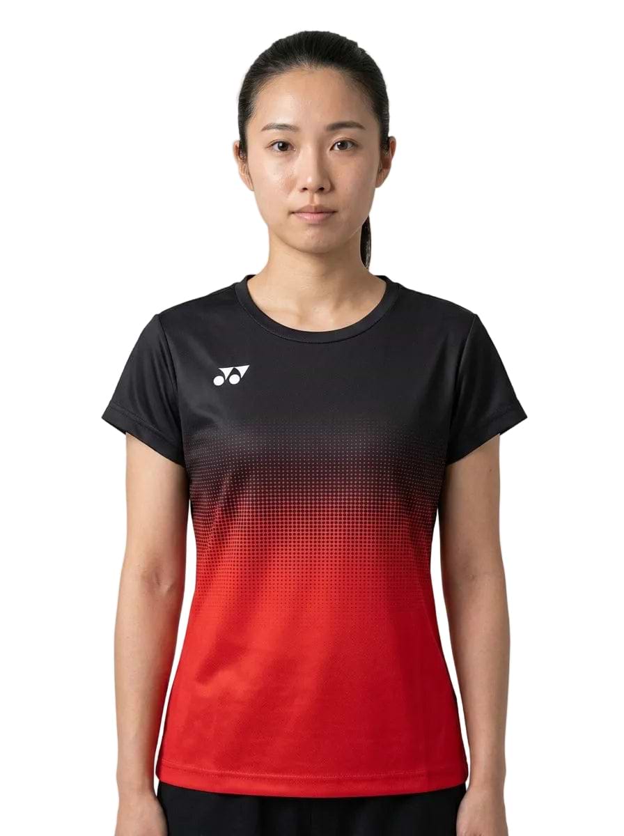 Women's Badminton T-Shirt — On Model - Upper Body | Generated by Modelize