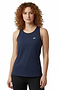 Babolat Drive Womens Badminton Tank Top - Blue — On Model - Upper Body | Generated by Modelize