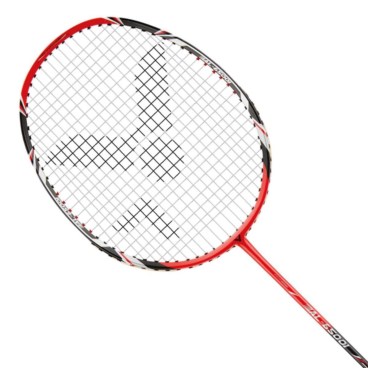 Victor AL-6500 I Badminton Racket - Black / Red — Badminton HQ