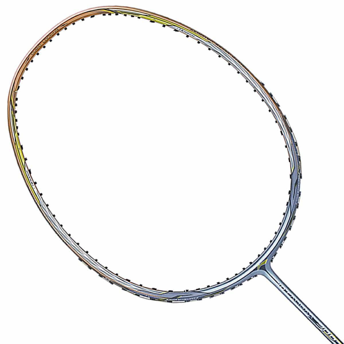Li-Ning 3D Calibar 900 Badminton Racket - Gold Grey — Badminton HQ