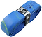 The Karakal PU Badminton Super Grip Marble Effect Single in blue/yellow, secured with a black and white branded band, is ideal for all racket sports.