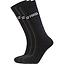 The FZ Forza Comfort Long Black Badminton Socks - 3 Pack delivers superior comfort with its stylish design, featuring the word "FORZA" in white on the side. These premium socks by FZ Forza enhance both style and support during your game.