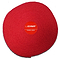 A red circular towel grip for racquets from Ashaway, featuring a textured, self-adhesive surface. The center displays a red label with "Ashaway Badminton Towel Grip Roll" written in white text, emphasizing its absorbent qualities to enhance your game.