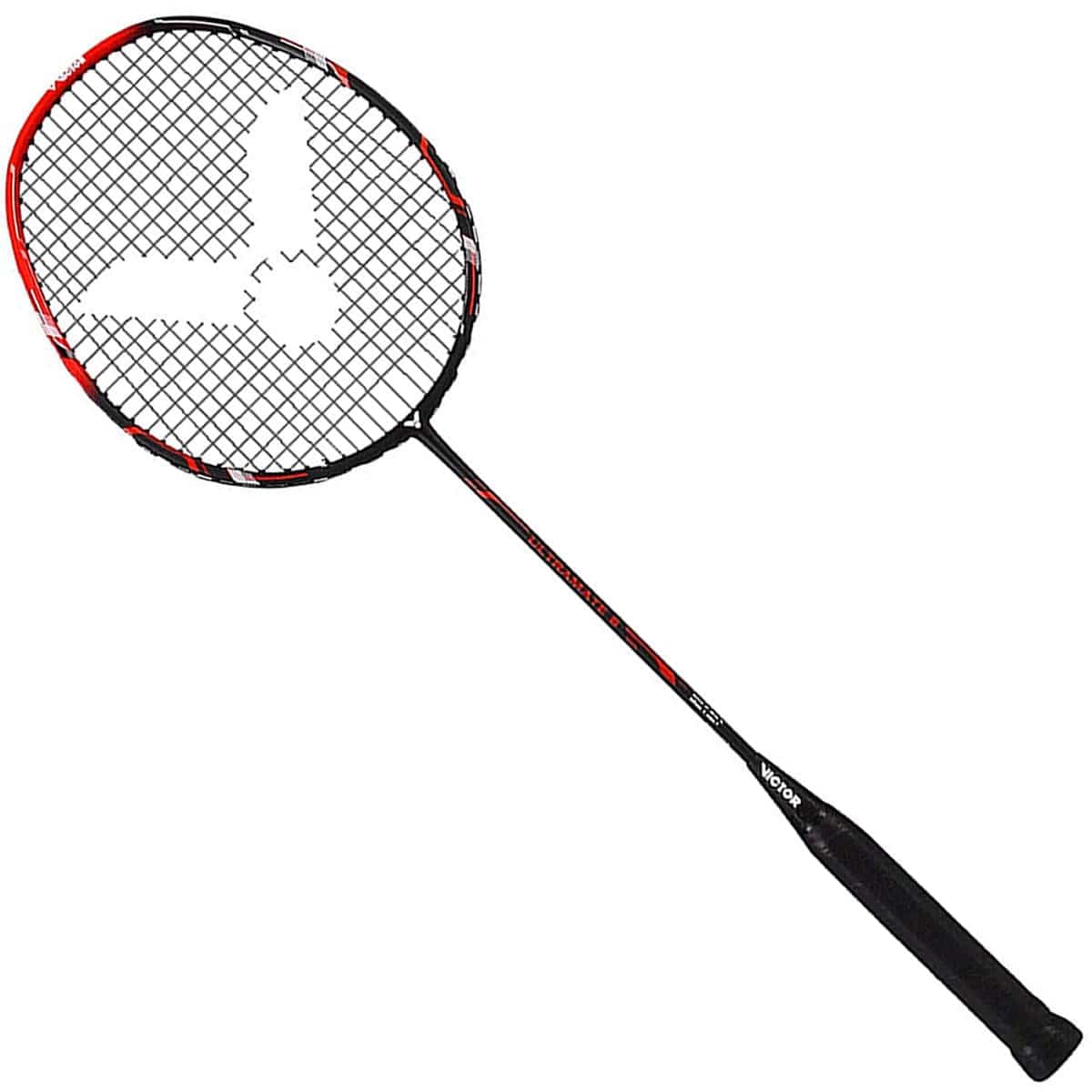 Victor Ultramate 6 Badminton Racket - Red Black - Beginner