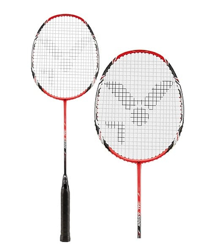 Victor AL-6500 I Badminton Racket - Black / Red