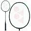 A close-up of a Yonex Astrox Nextage 4U badminton racket in Black/Green, ideal for club-level players.
