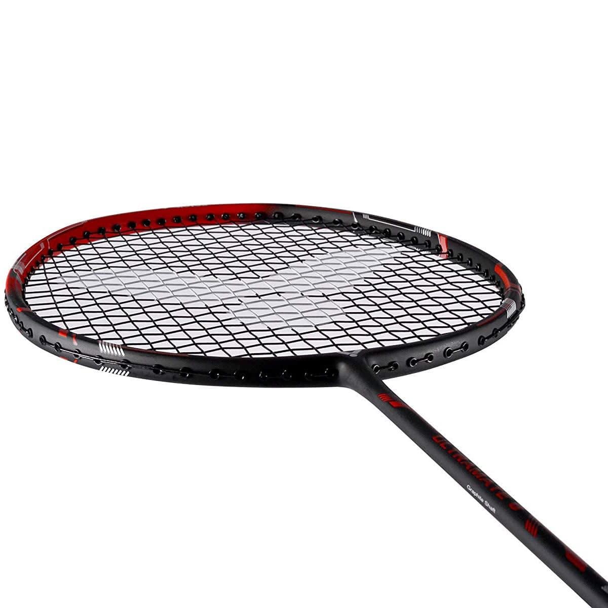 Victor Ultramate 6 Badminton Racket - Red Black - Beginner