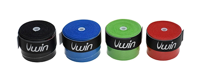 A set of Uwin Badminton Overgrip (3 Pack) in red not only enhances your racket control during intense matches but also provides comfort and versatility, making it a perfect choice for achieving a secure hold.
