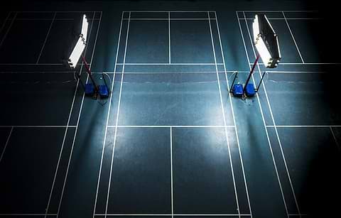 Badminton Court Overhead