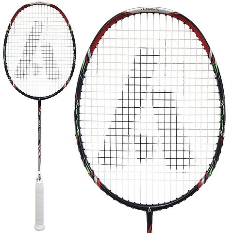 Ashaway Vex Striker 100 badminton racket, shown full length