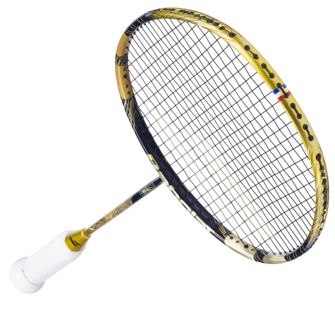 バボラ JETSTREAM83 4U Babolat Jetstream 83 4U Badminton Racket - Gold / Black — Badminton HQ