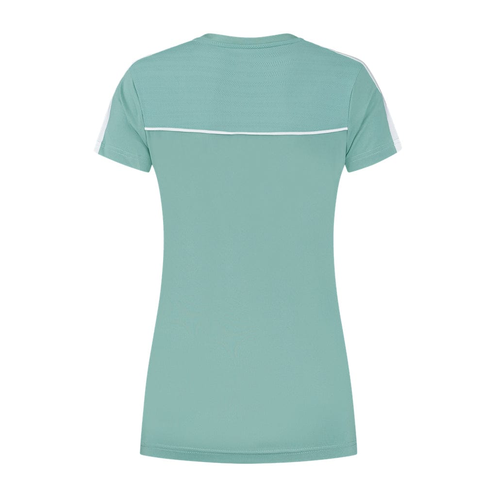 K-Swiss Tac Hypercourt Round Neck Badminton Top 2 - Nile Blue - Rear