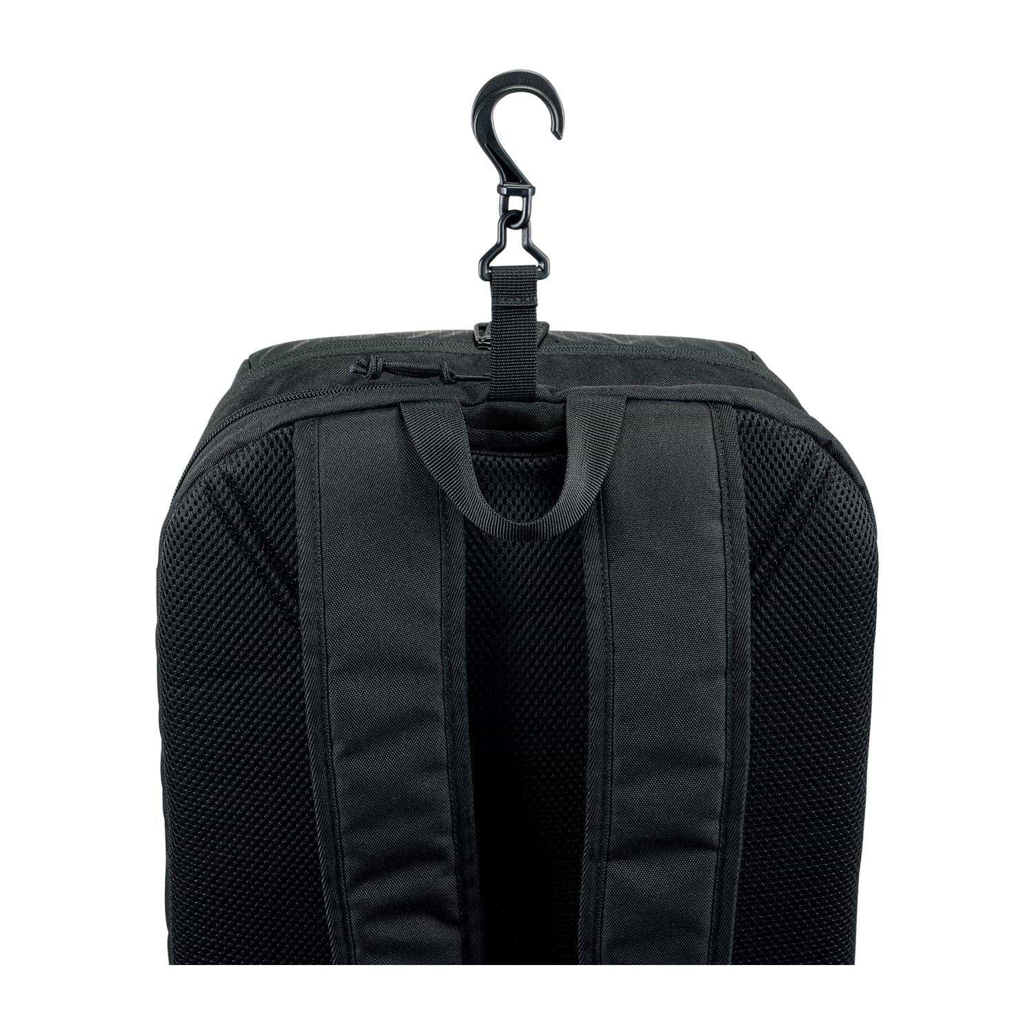 The Yonex 42512EX Team Badminton Backpack in Grey/Black has padded straps and a top hook for easy carrying, along with durable YKK zippers.