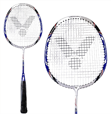 Victor AL530 Junior Badminton Racket - Blue / White