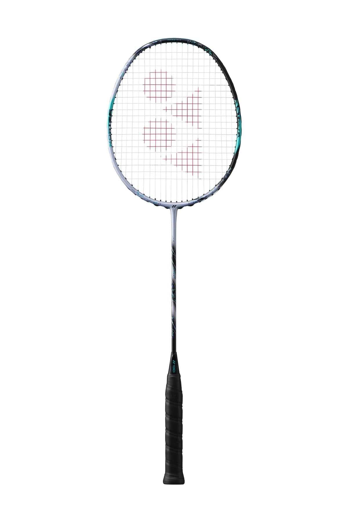 The Yonex Astrox 88S Pro 4U Gen 3 2024 Badminton Racket is ideal for aggressive players, incorporating isometric technology in its design. This racket features a black grip and silver frame, accompanied by red-marked strings to enhance precision.