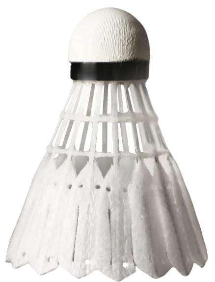 The Victor New Carbonsonic PRO NCS Badminton Shuttles (set of 12) are professional-grade synthetic shuttlecocks with a rounded textured head and a skirt, ideal for competitive play.
