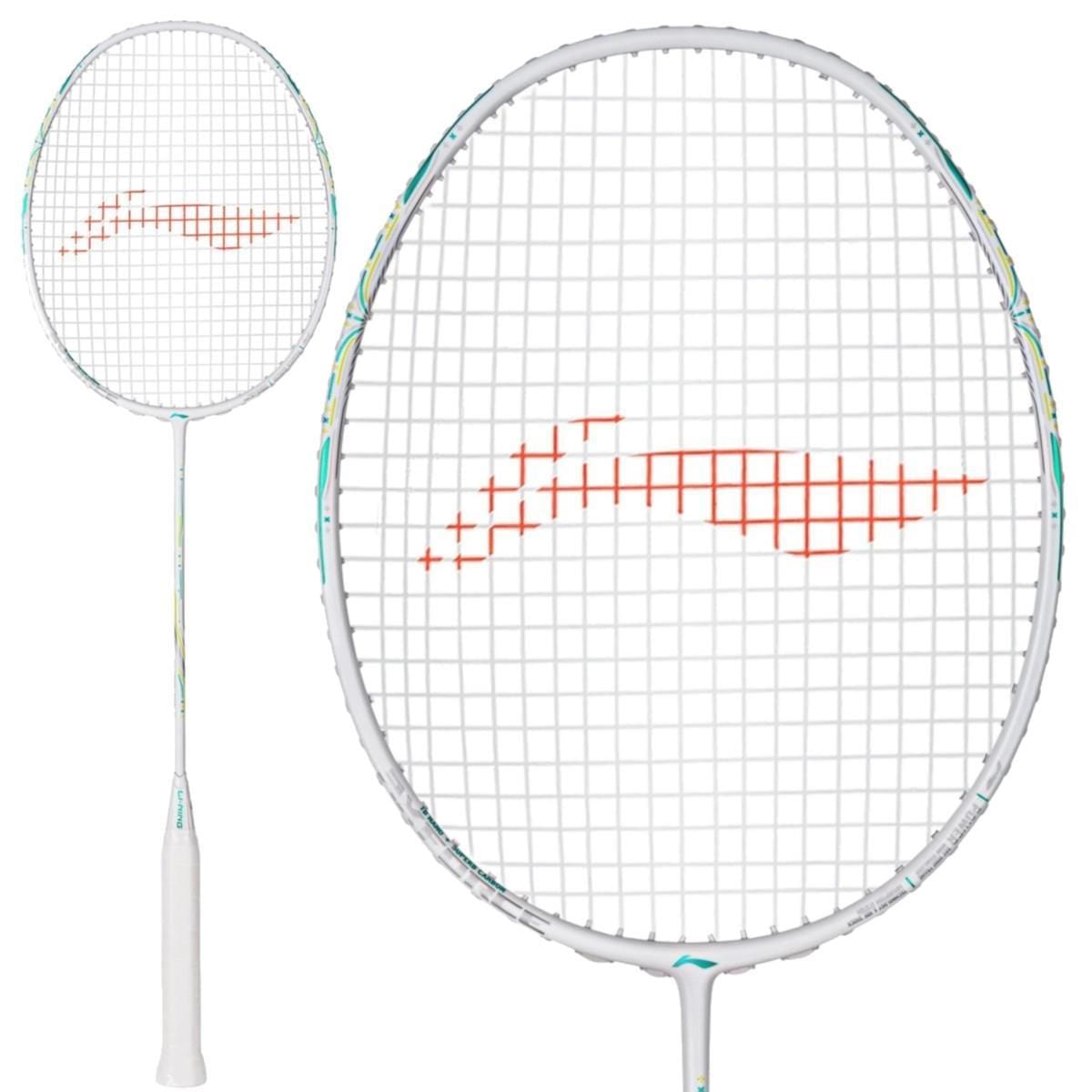 Li-Ning Axforce 60 5U Badminton Racket - Pearl White — Badminton HQ